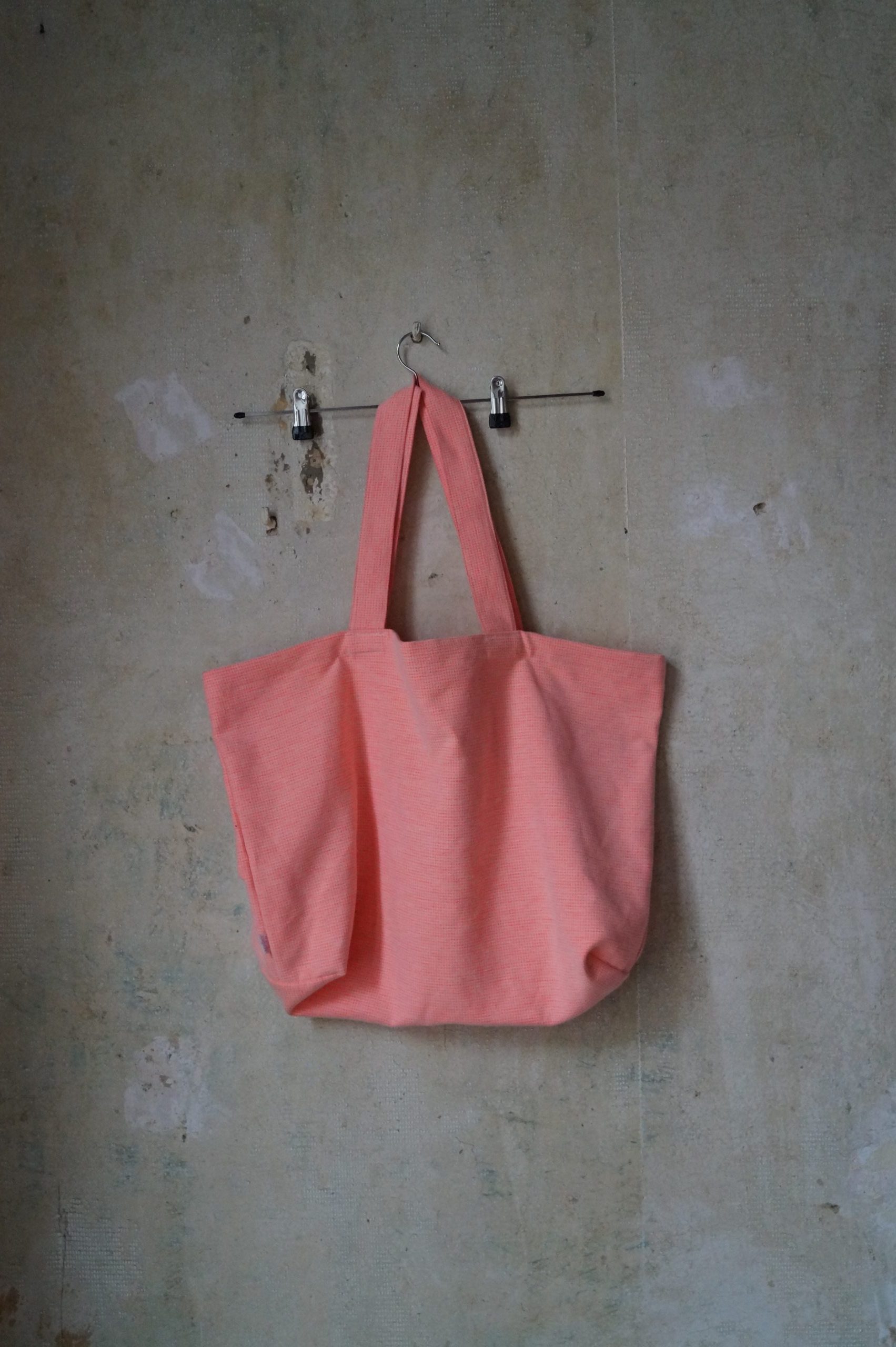 Grote tote bag - oranje