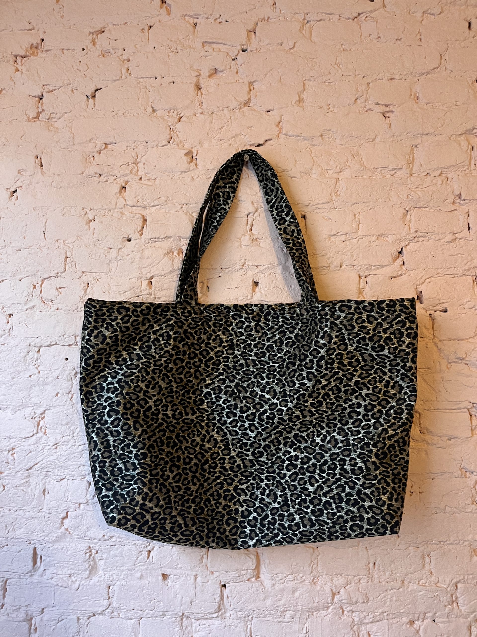 Grote totebag - panter